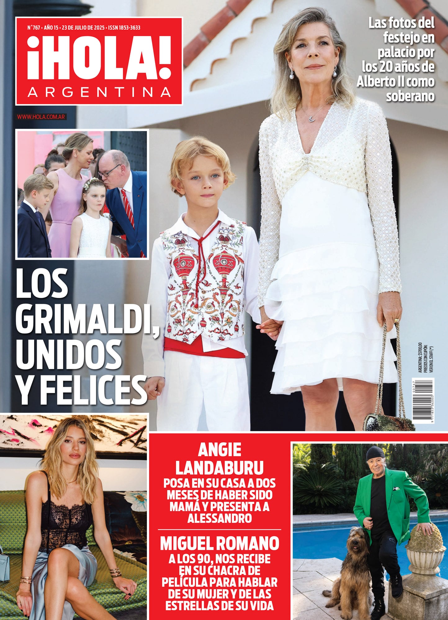 La tapa de revista ¡Hola! de esta semana