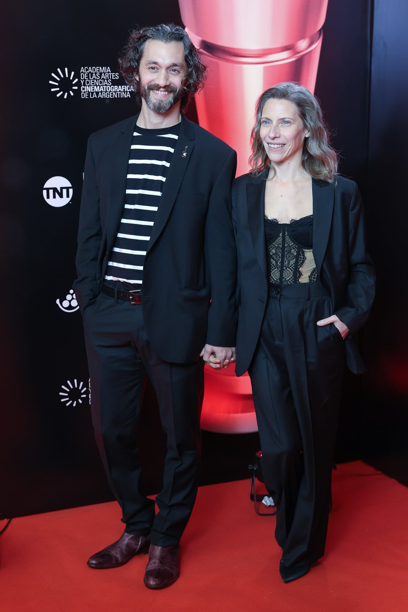 Elena Roger con su pareja, Mariano Torre.