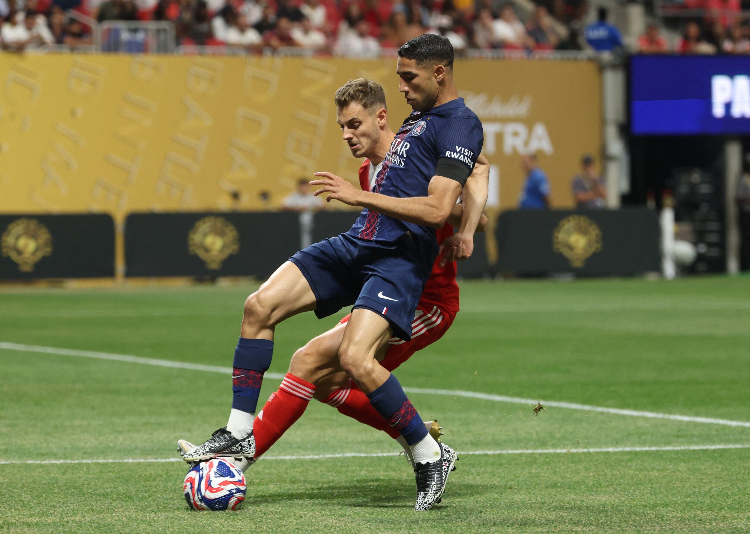 PSG vs B. Múnich por los cuartos de final de el Mundial de Clubes 2025 del 2025.
