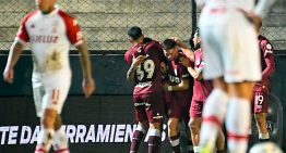 Lanús dejó en el camino a Huracán, que no tuvo nada de lo que mostró contra Boca, y sigue en la Copa Argentina