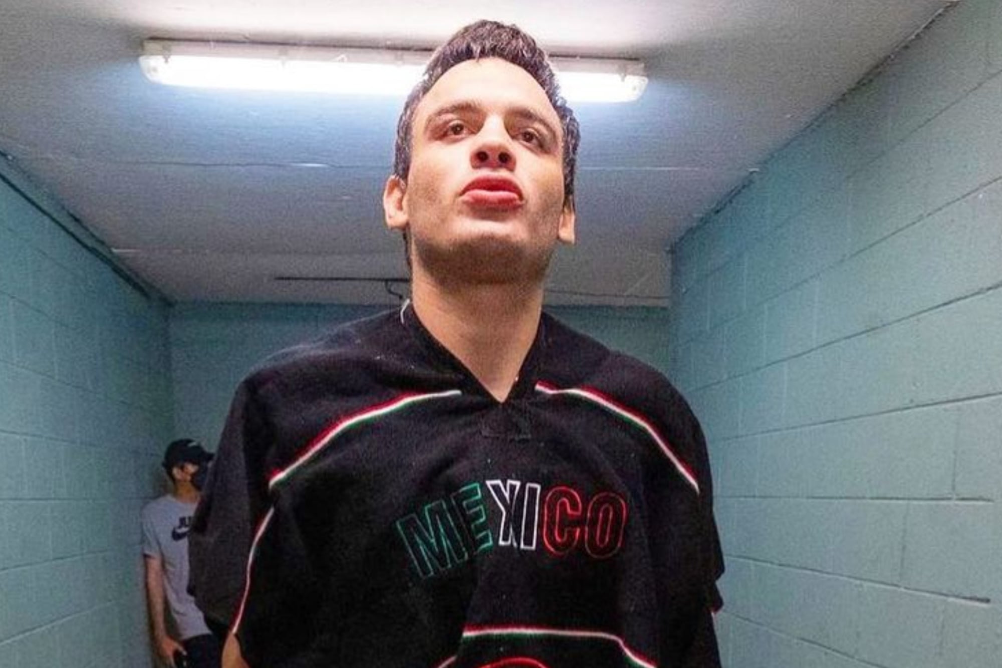 El boxeador mexicano Julio César Chávez Jr.