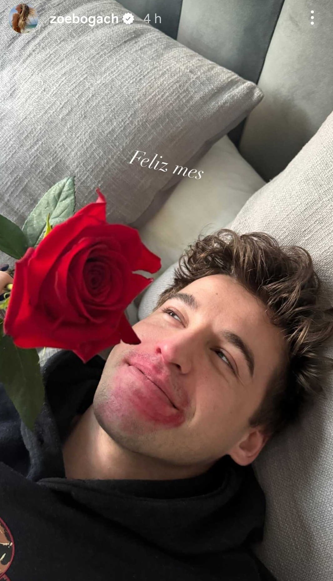 Zoe Bogach sigue muy enamorada de su novio. (Foto: instagram/zoebogach)