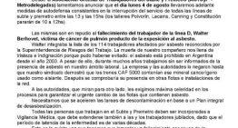Arrancó el paro en todas las líneas de subte: el servicio estará interrumpido hasta las 15