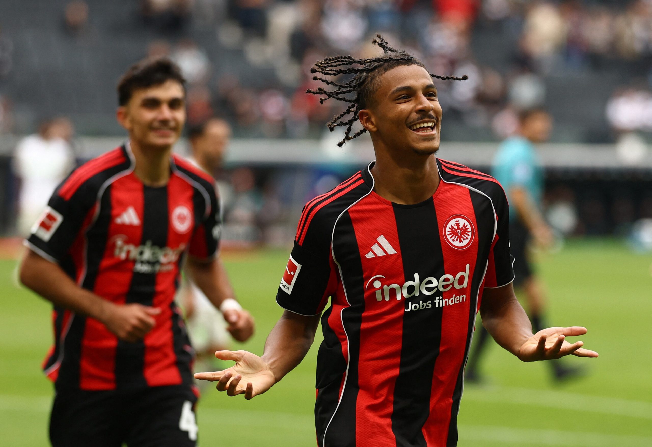 E. Frankfurt vs W. Bremen por la fecha 1 de la Bundesliga de Alemania del 2025.