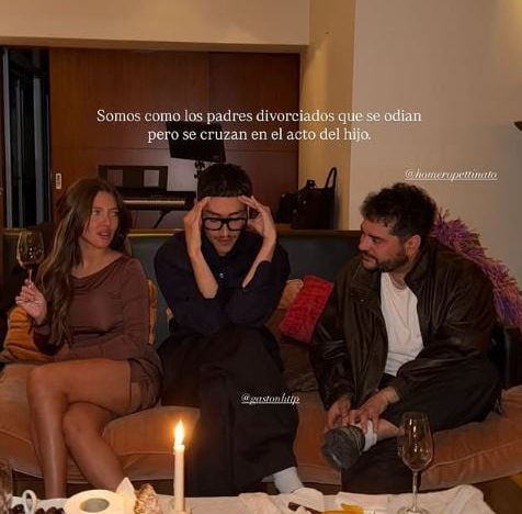Homero Pettinato y Sofía Gonet tuvieron un sorpresivo reencuentro tras la separación: las fotos