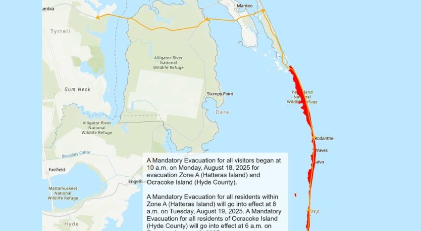 Trayectoria del huracán Erin hoy: Nueva York y otras zonas de EE.UU. afectadas por su paso