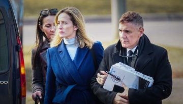 Julieta Prandi se niega a salir de Tribunales por temor a cruzarse con su exmarido y pide protección policial