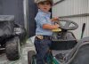 Pedro, el mini gaucho de Rauch que enamoró a todos con su paseo entre “taballos y teneditos”