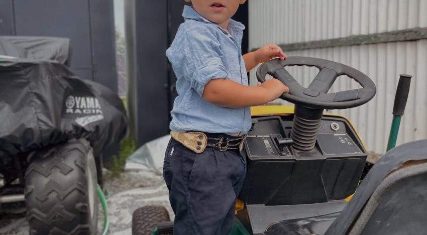 Pedro, el mini gaucho de Rauch que enamoró a todos con su paseo entre “taballos y teneditos”