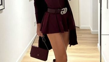 Decile hola al cherry red: el color que va a dominar tu guardarropas esta temporada