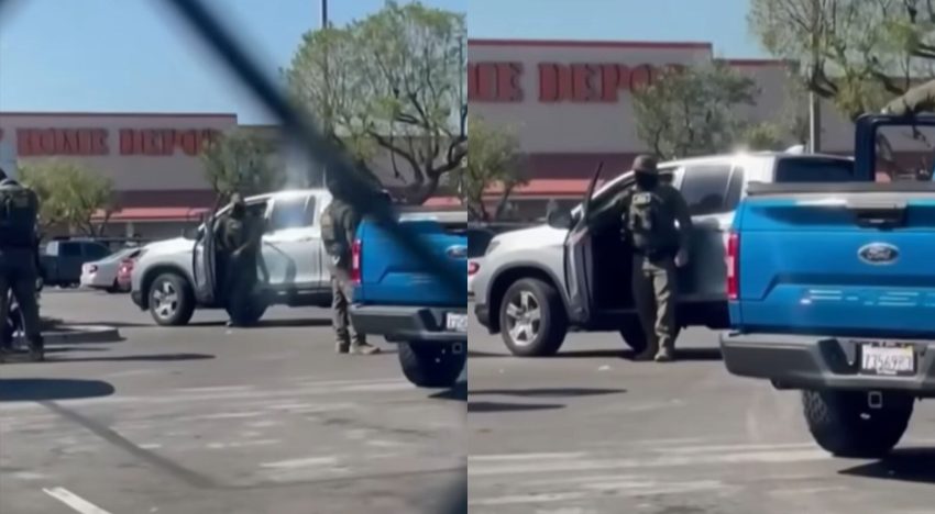 En California: cómo fue la detención de varios trabajadores migrantes en un Home Depot de North Hollywood