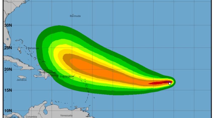 Hacia dónde se dirige la tormenta Erin, que avanza sobre el Atlántico: ¿pasará por Estados Unidos?