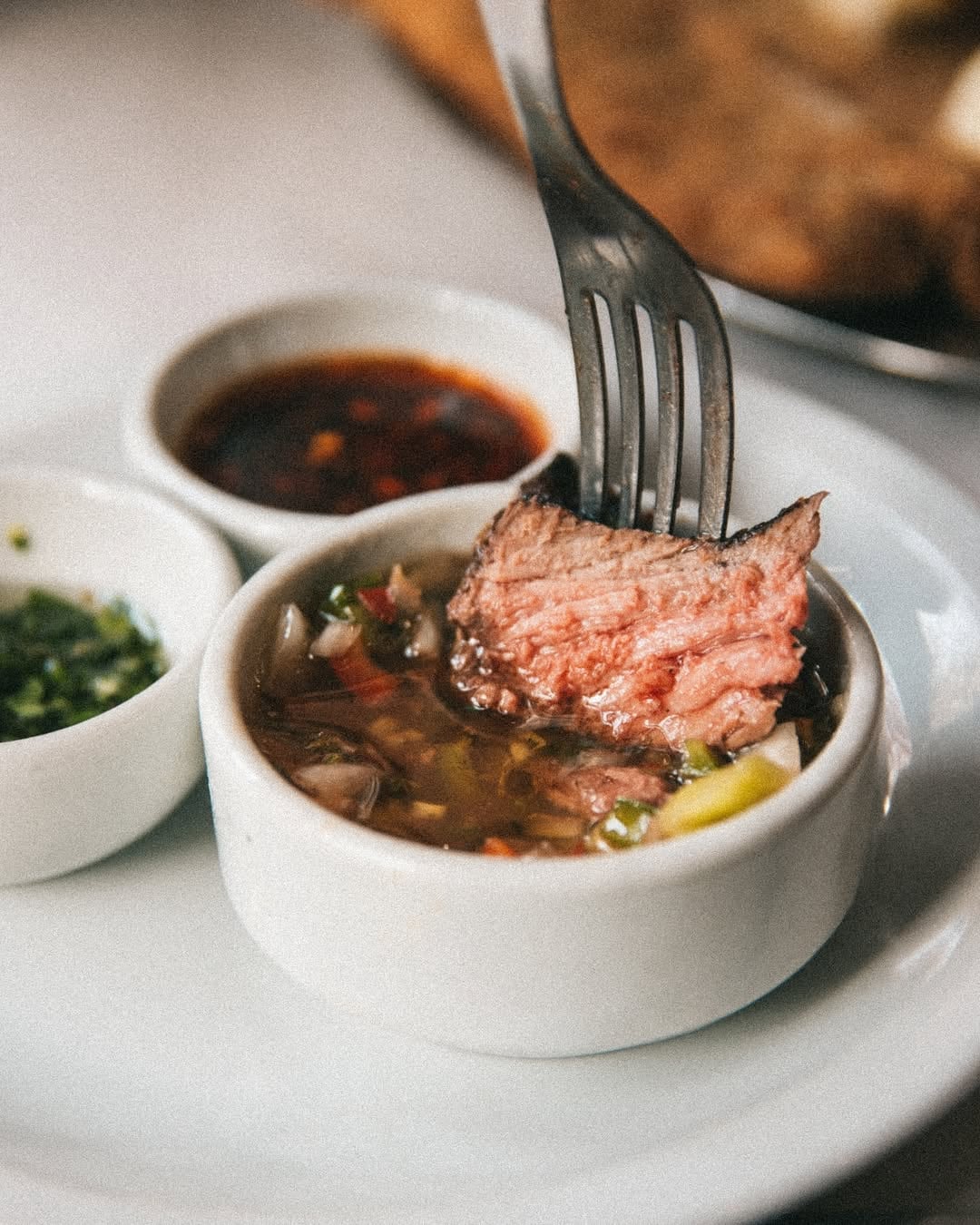 Chimichurri y salsa criolla