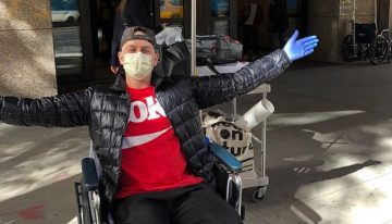 Fue al médico porque tenía tos, una tomografía le dio la peor noticia y ahora busca inspirar con su historia