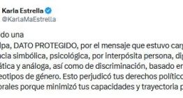 Polémica en México: una mujer criticó en redes a una pareja de políticos y debió disculparse durante 30 días