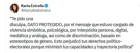 Polémica en México: una mujer criticó en redes a una pareja de políticos y debió disculparse durante 30 días
