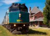 El tren que atraviesa bosques y tundras en busca de auroras boreales