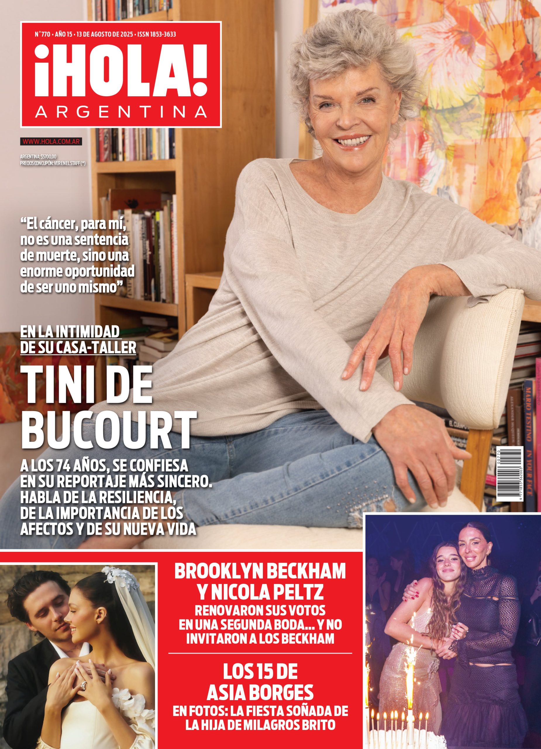 La tapa de revista ¡Hola! de esta semana