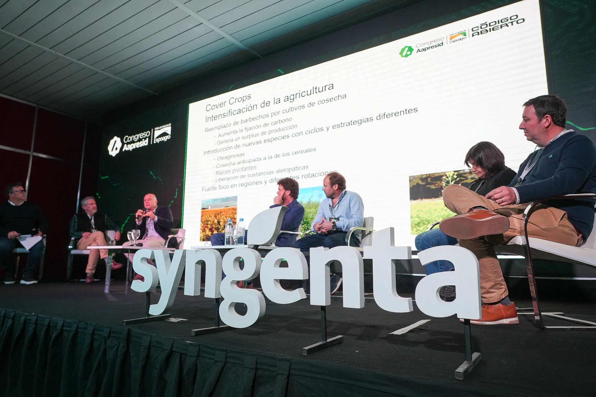 El panel en Aapresid