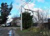 Bariloche: fuertes ráfagas generaron destrozos y cortes de luz
