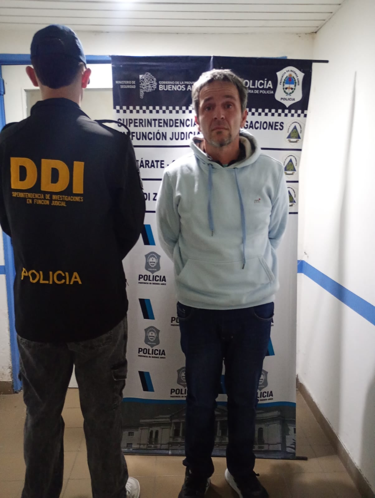 Contardi permanecerá detenido en la DDI de Campana