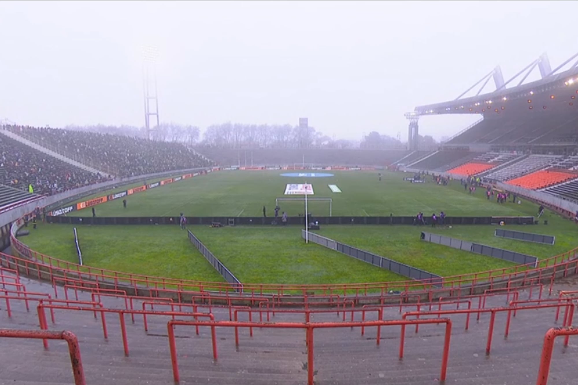 Así está el estadio Minella en la previa del duelo entre Boca y Aldosivi