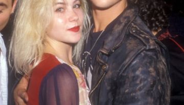 La actriz que dejó a Brad Pitt por un rockero de heavy metal