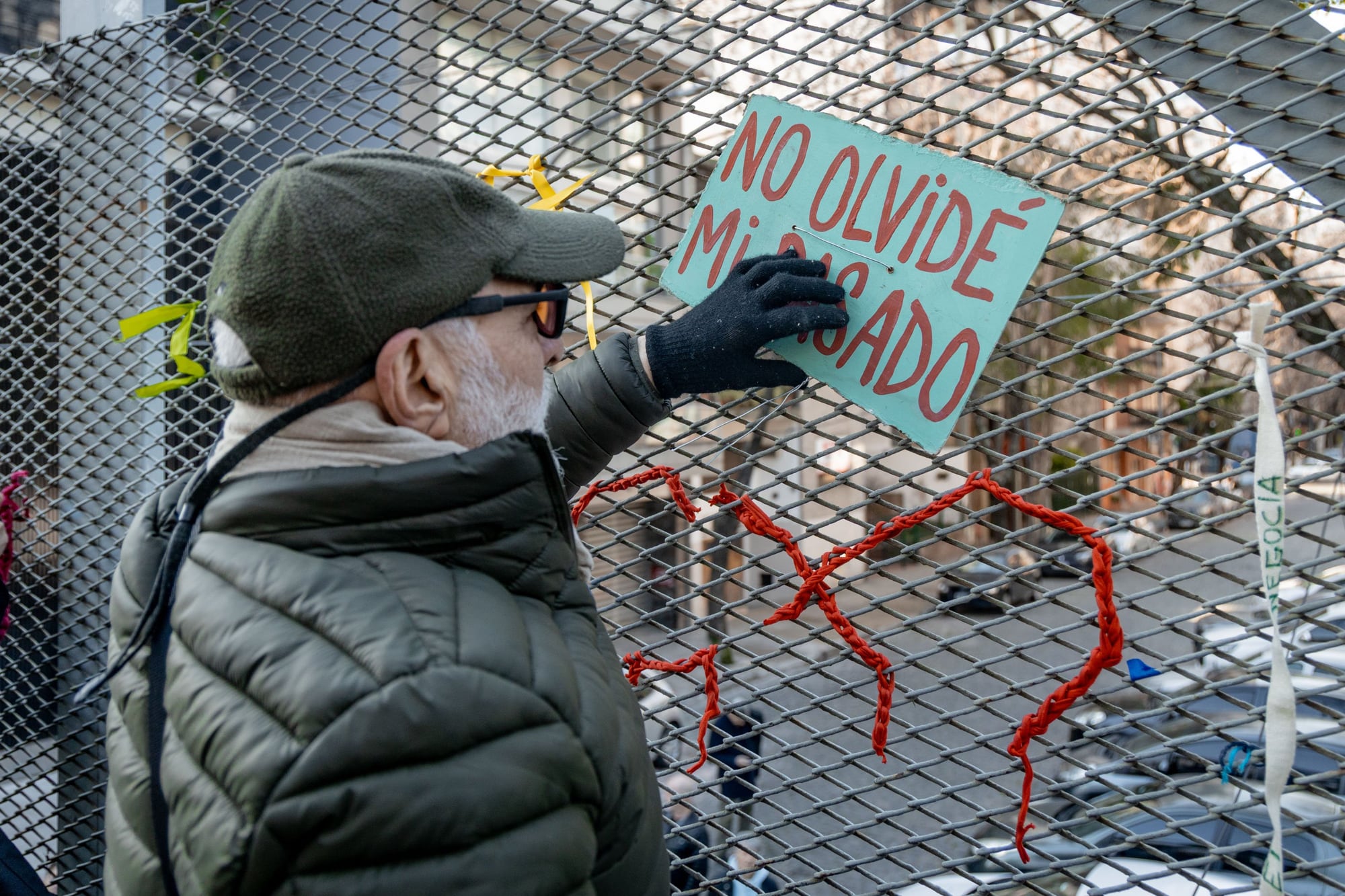 Una de las protestas organizadas por vecinos en contra de la remoción del puente histórico