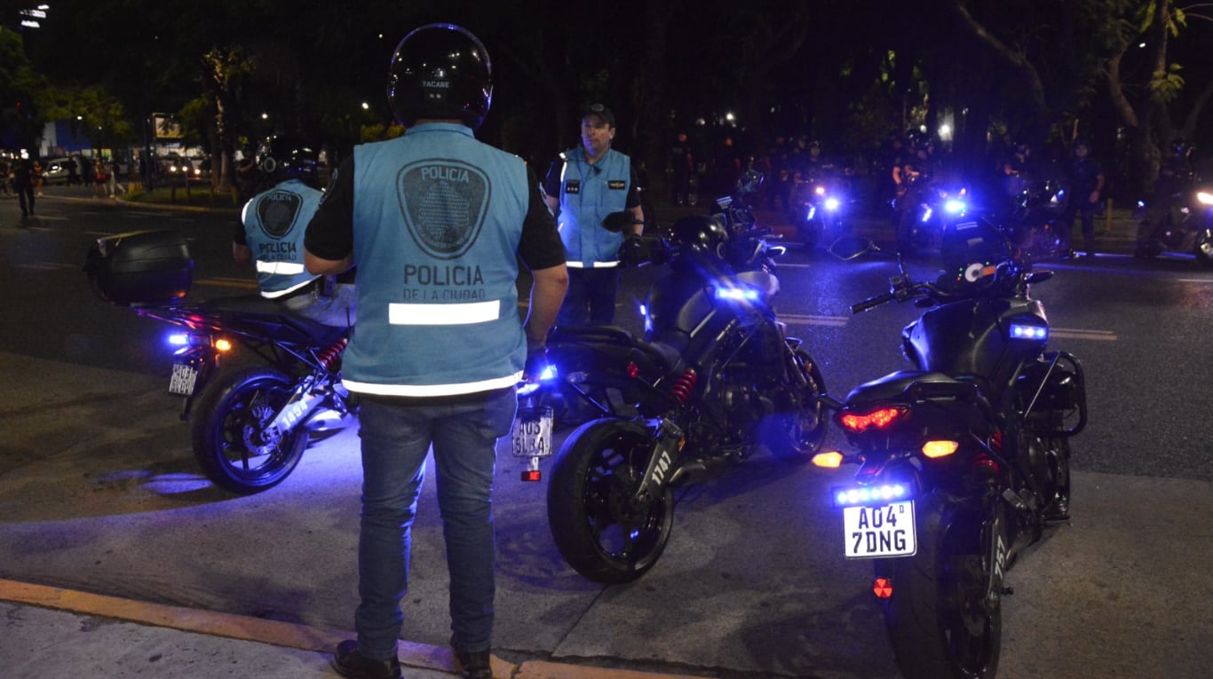 La Policía de la Ciudad detuvo este año a 42 personas con causas judiciales (Foto: Prensa Ciudad).