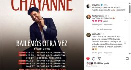 Chayanne agotó las entradas para todas sus funciones en Argentina y le agradeció al público