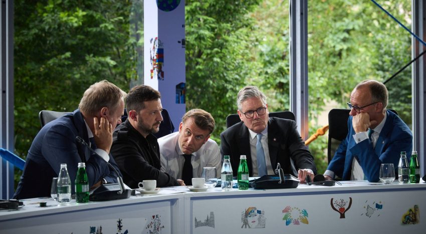 Los líderes europeos respaldan a Ucrania ante la reunión de Putin y Trump: “Las fronteras no deben cambiarse por la fuerza”