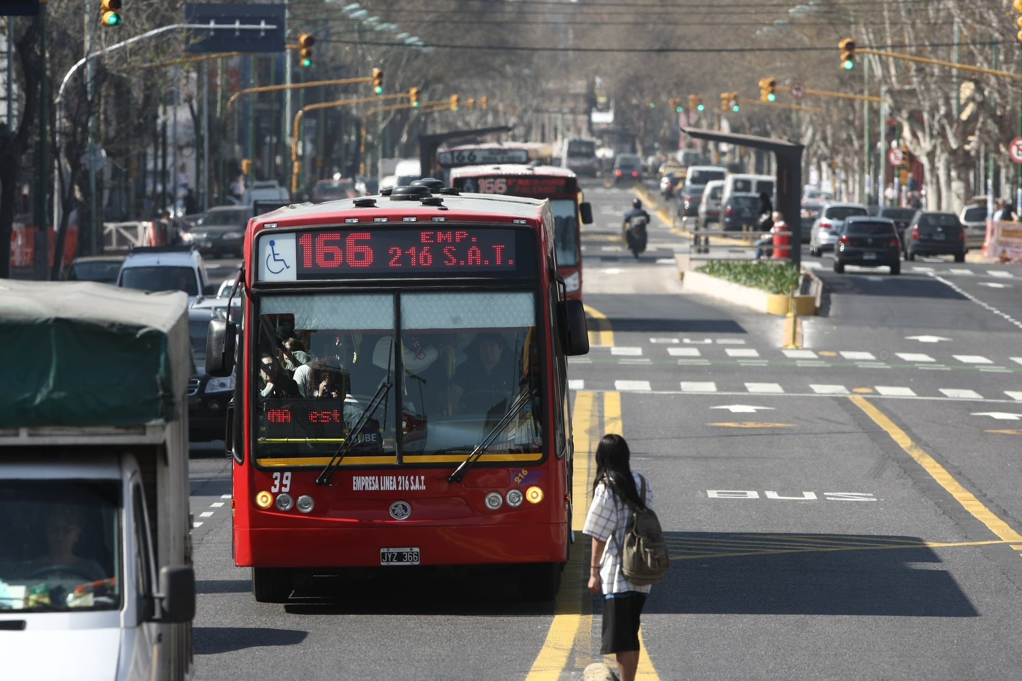 Las obras de mantenimiento del Metrobus Juan B. Justo