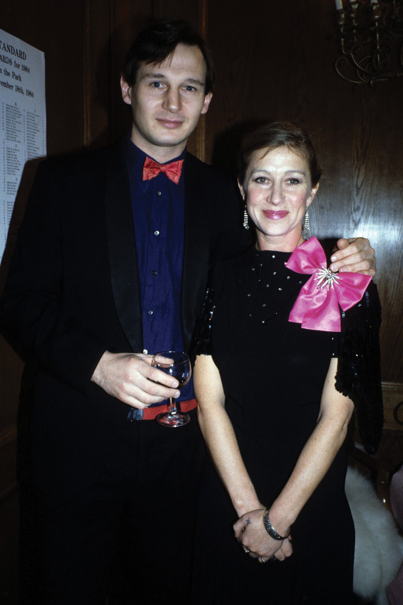 Junto a Liam Neeson, su pareja entre 1981 y 1985. Se conocieron en el set de Excalibur y, al día de hoy, siguen siendo amigos