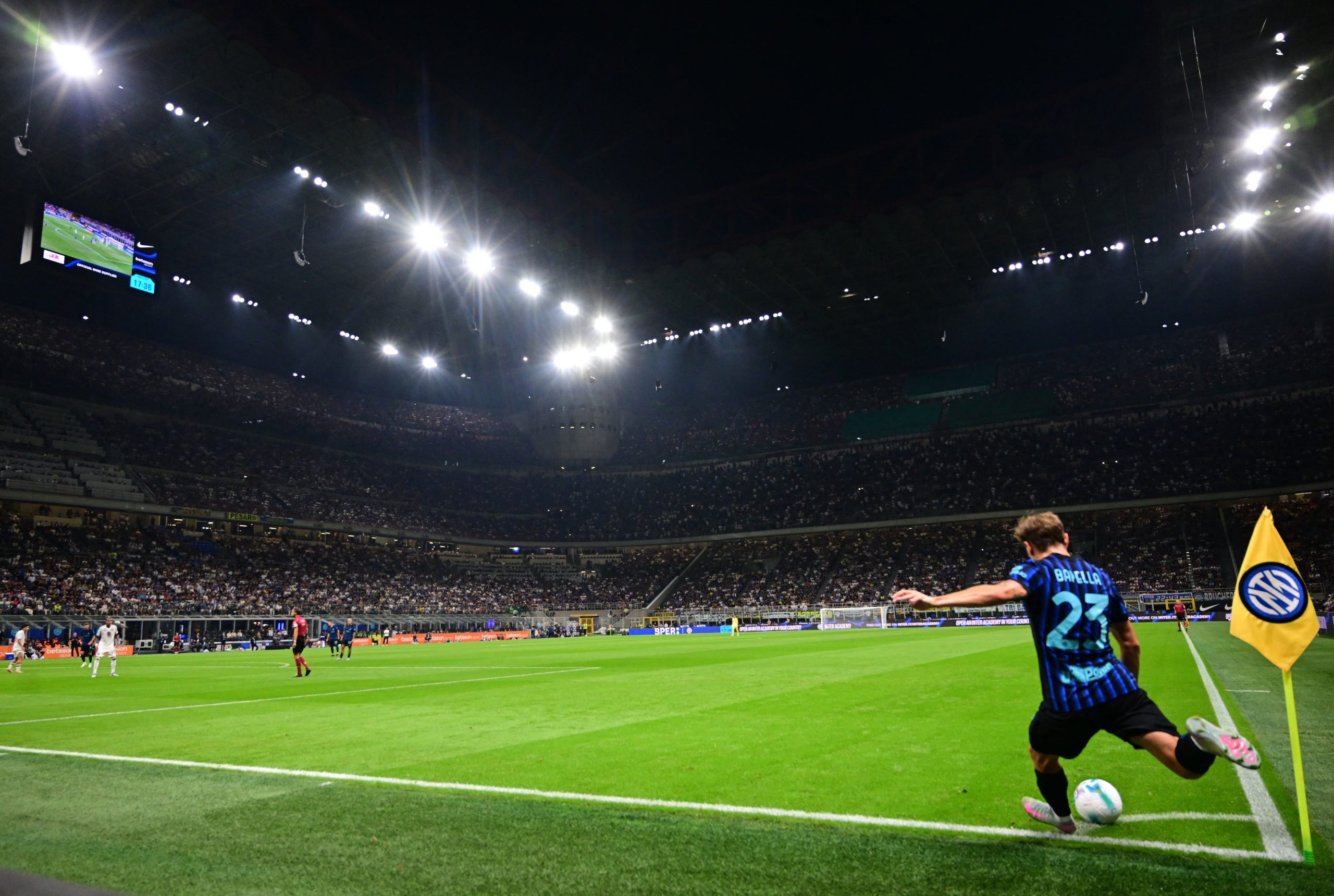Inter vs Torino por la fecha 1 de la Serie A de Italia del 2025.