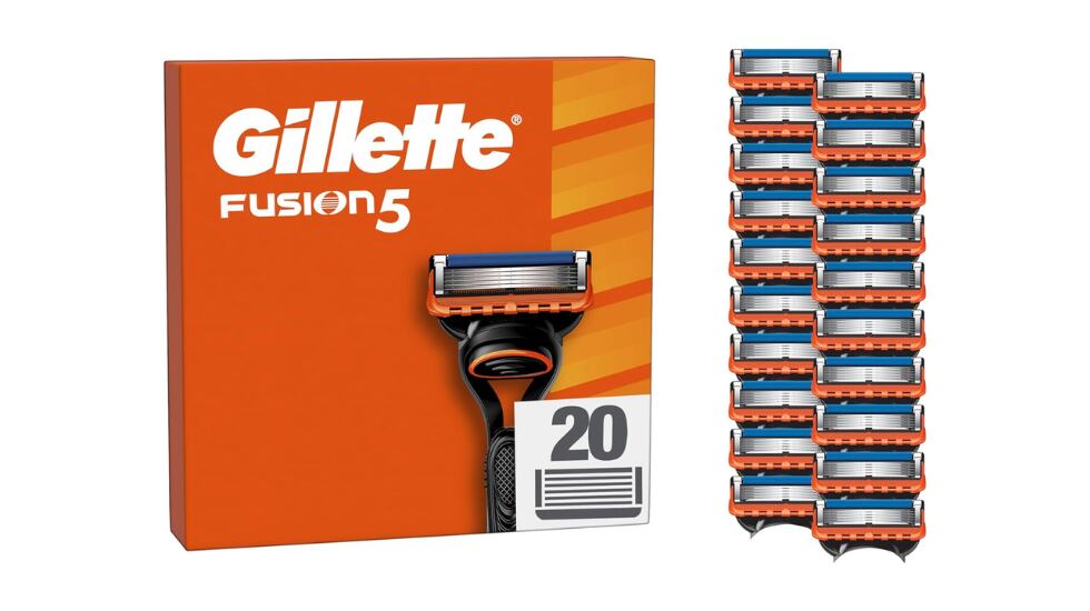 Recambios de maquinilla de afeitar, de Gillette.
