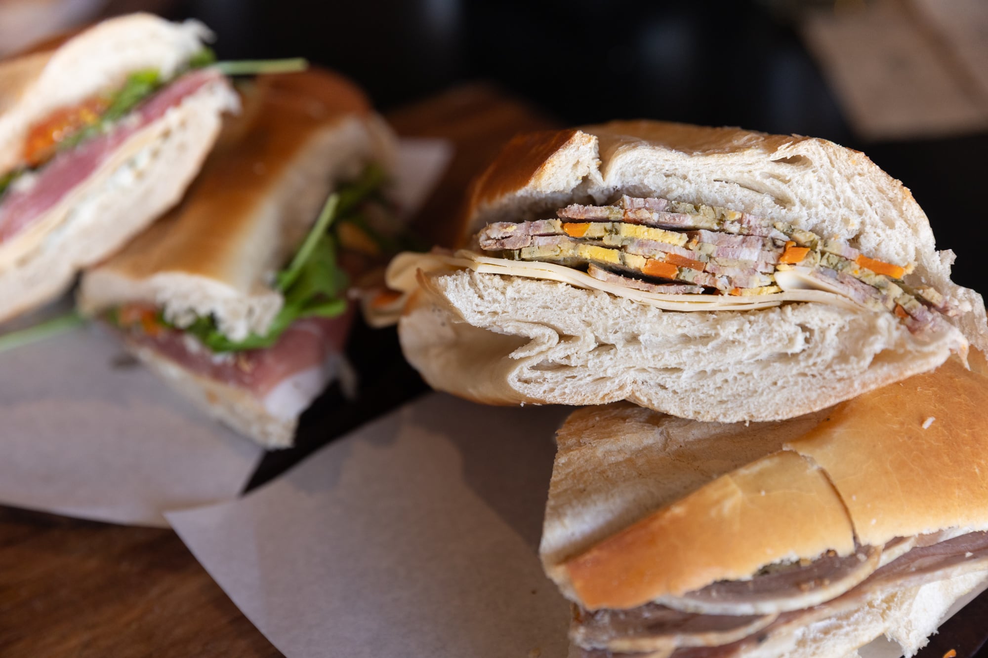 Sándwich de matambre, otro de los clásicos