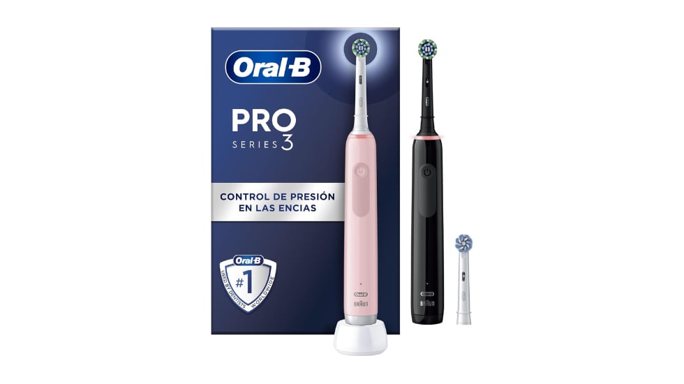 Pack de cepillos eléctricos, de Oral-B.