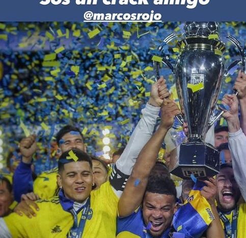 El mensaje de Frank Fabra a Marcos Rojo tras su salida de Boca