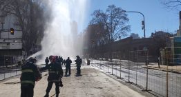 Escape de gas en Palermo: despliegan un importante operativo en Juan B. Justo y Paraguay