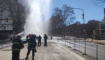 Escape de gas en Palermo: despliegan un importante operativo en Juan B. Justo y Paraguay
