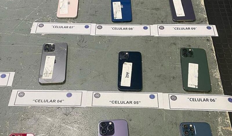 Cómo eran los relojes de lujo, celulares y joyas valuados en $58 millones que quiso contrabandear una azafata