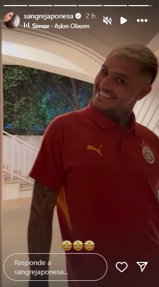 Así recibió la China Suárez a Mauro Icardi en su casa (Foto: Instagram/@sangrejaponesa).
