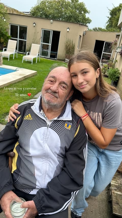 Indiana Cubero recordó a su abuelo en redes sociales tras su muerte. (Foto: Instagram / @cubero.indiana).