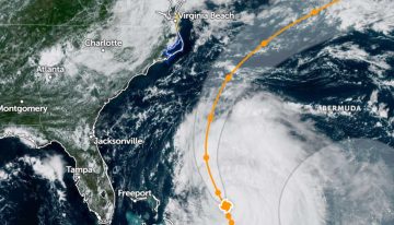 Alerta en la Costa Este de EE.UU. por coletazos del huracán Erin: pronostican tormenta tropical en Carolina del Norte