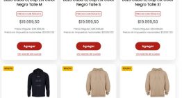 Supermercados ofrecen descuentos en buzos: las ofertas disponibles