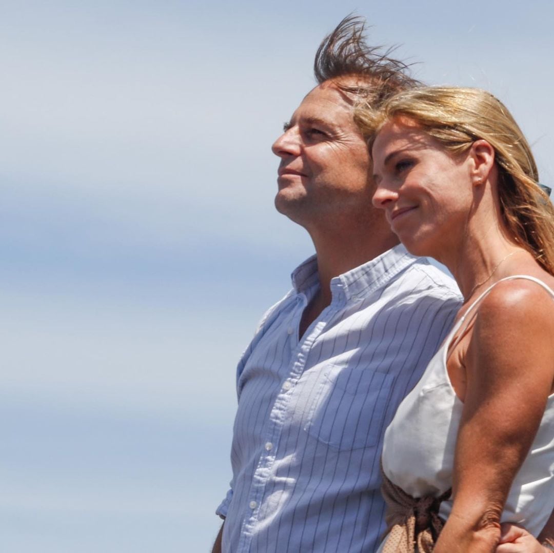 Luis Lacalle Pou y Lorena Ponce de León
