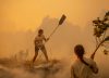 Última hora de los incendios en España, en directo | La lluvia en Picos de Europa ayuda a aliviar los fuegos en la zona norte de León