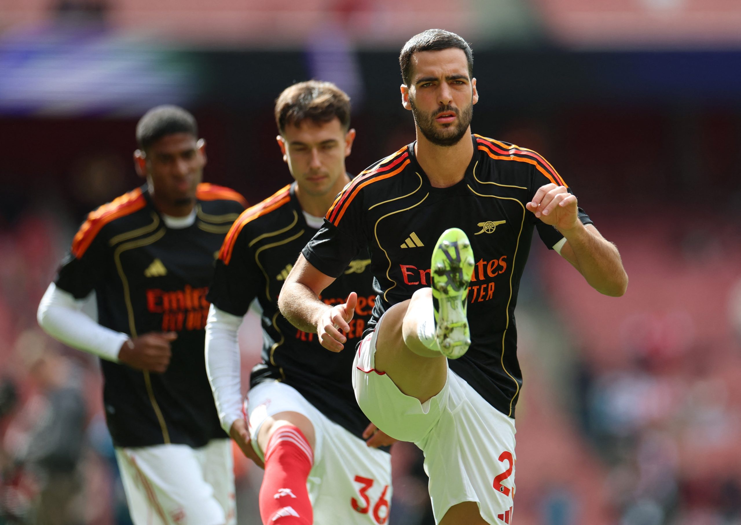 Arsenal vs Nottingham por la fecha 4 de la Premier League del 2025.