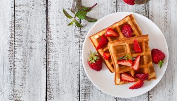 Sin harinas ni azúcar: la receta para hacer waffles en la licuadora, fácil y rápido