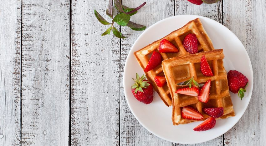 Sin harinas ni azúcar: la receta para hacer waffles en la licuadora, fácil y rápido